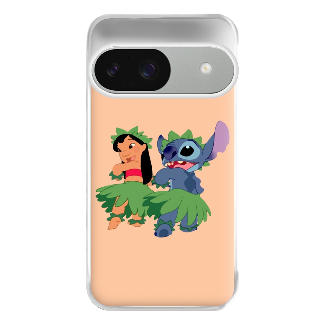 Lilo And Alien Blue Hoola Phone Case for Google Pixel 9 / 9 Pro