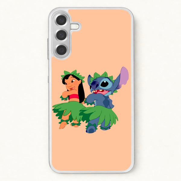 Lilo And Alien Blue Hoola Phone Case for Galaxy A57