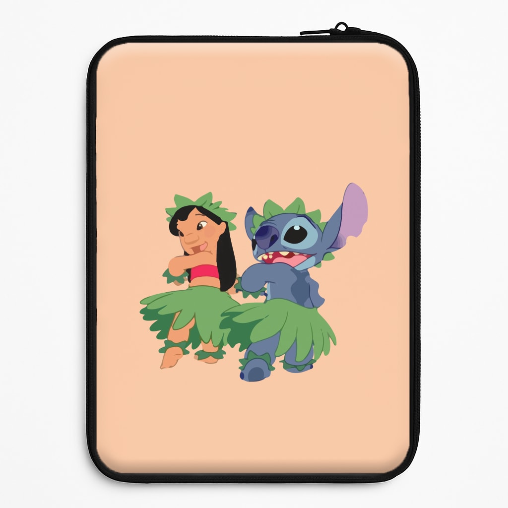 Lilo And Alien Blue Hoola Laptop Sleeve