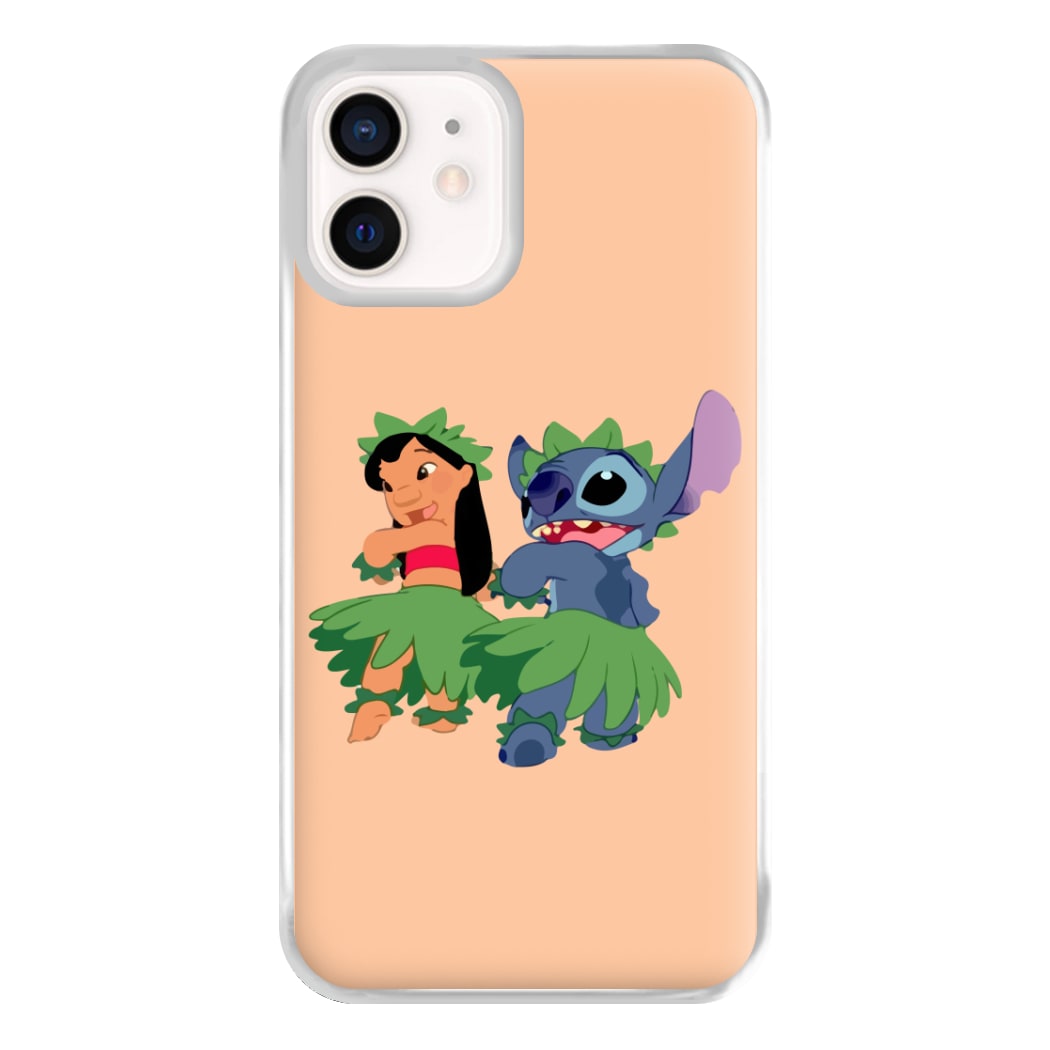 Lilo And Alien Blue Hoola Phone Case for iPhone 12 Mini