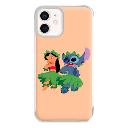 Lilo And Alien Blue Hoola Phone Case for iPhone 12 Mini