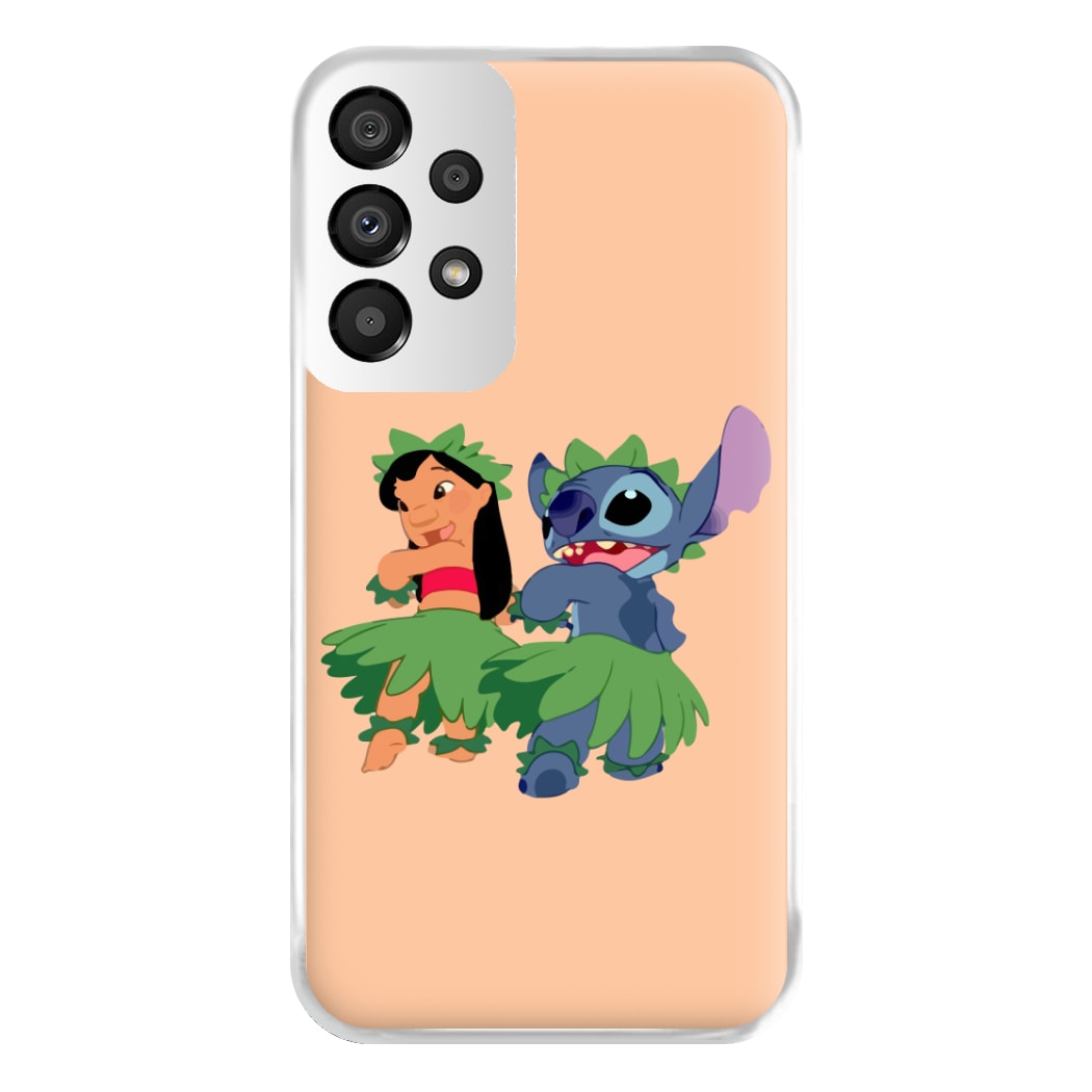 Lilo And Alien Blue Hoola Phone Case for Galaxy A33