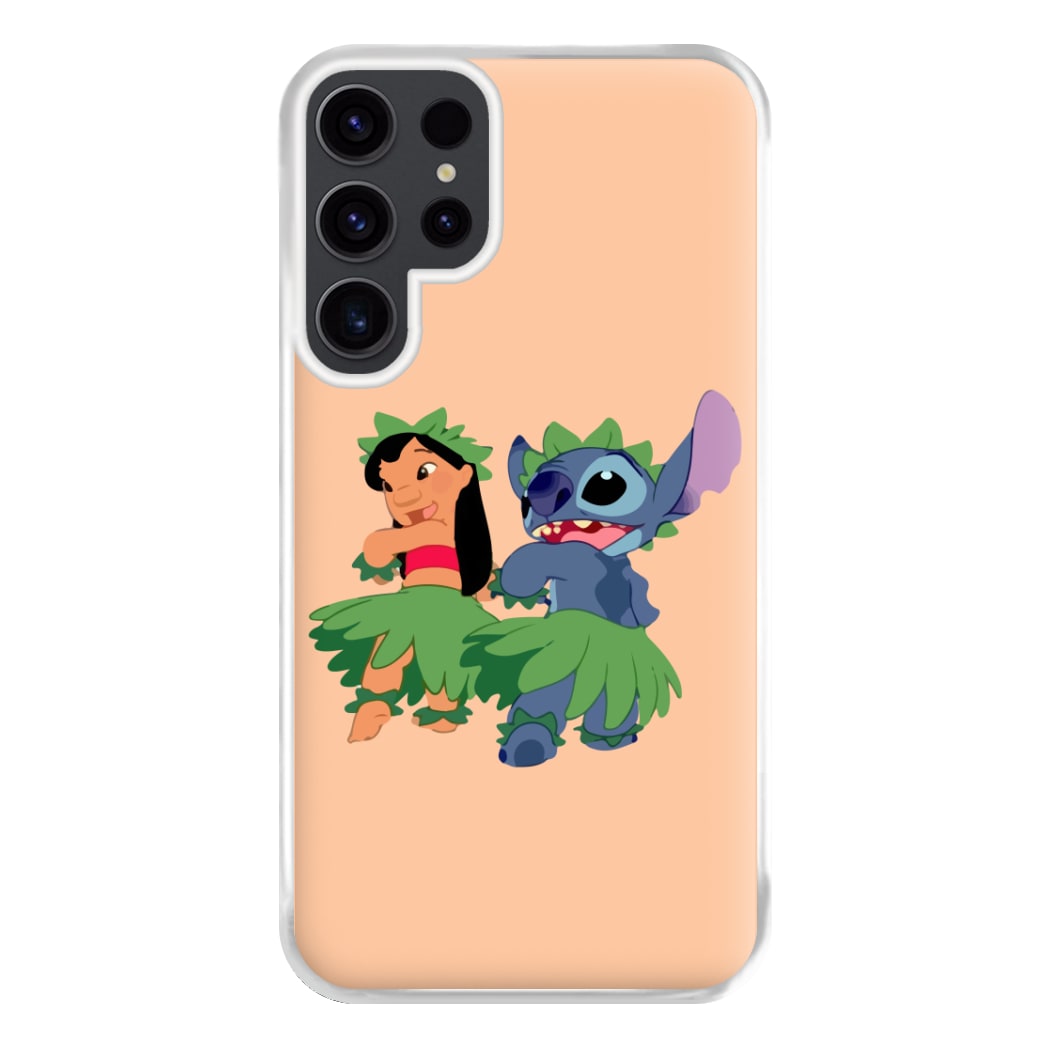 Lilo And Alien Blue Hoola Phone Case for Galaxy S23 Ultra