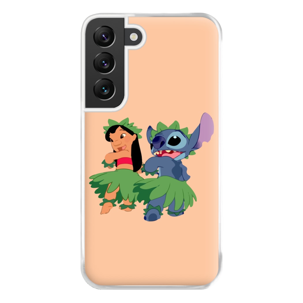 Lilo And Alien Blue Hoola Phone Case for Galaxy S22 Plus