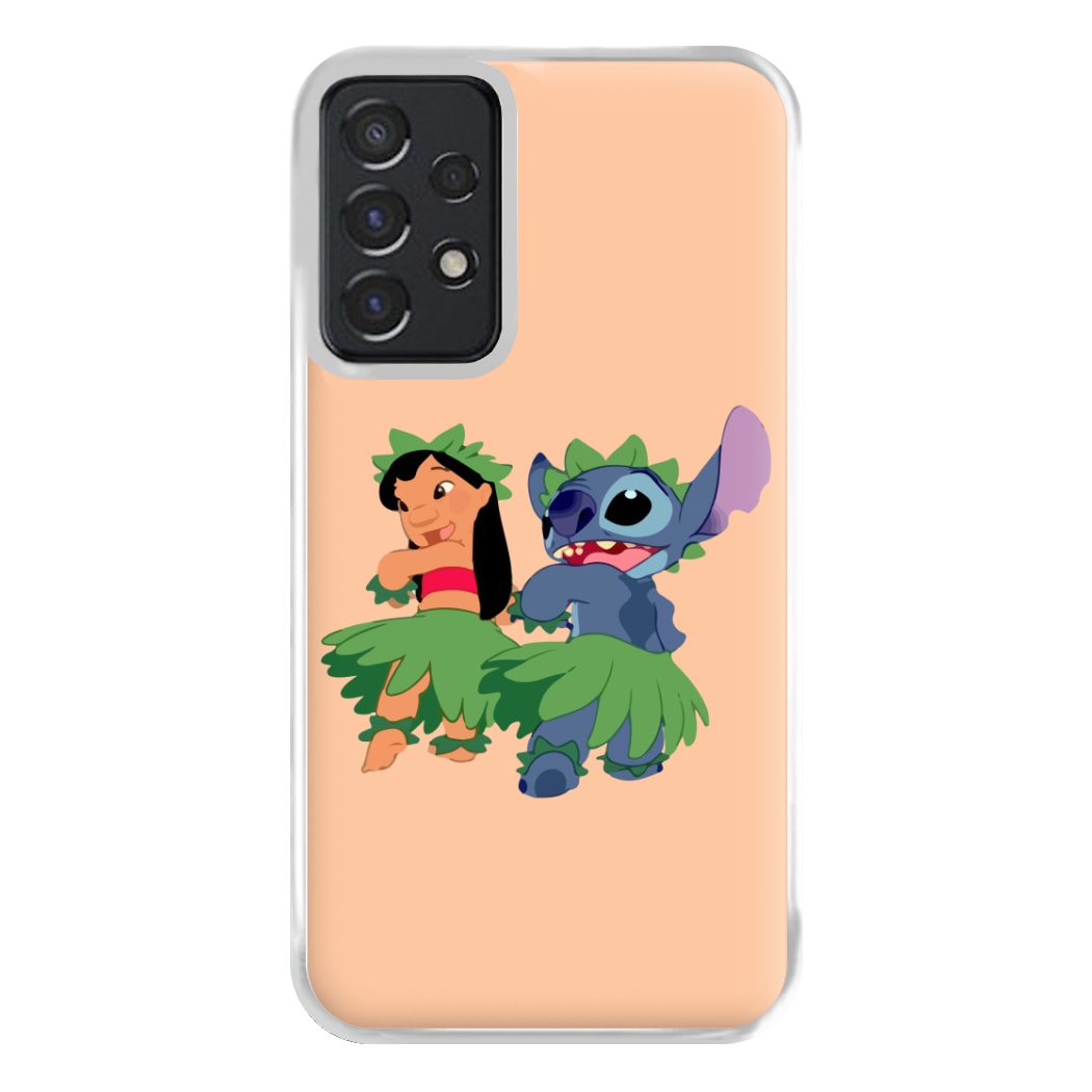 Lilo And Alien Blue Hoola Phone Case for Galaxy A52 / A52s