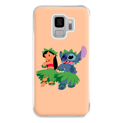 Lilo And Alien Blue Hoola Phone Case for Galaxy S9 Plus