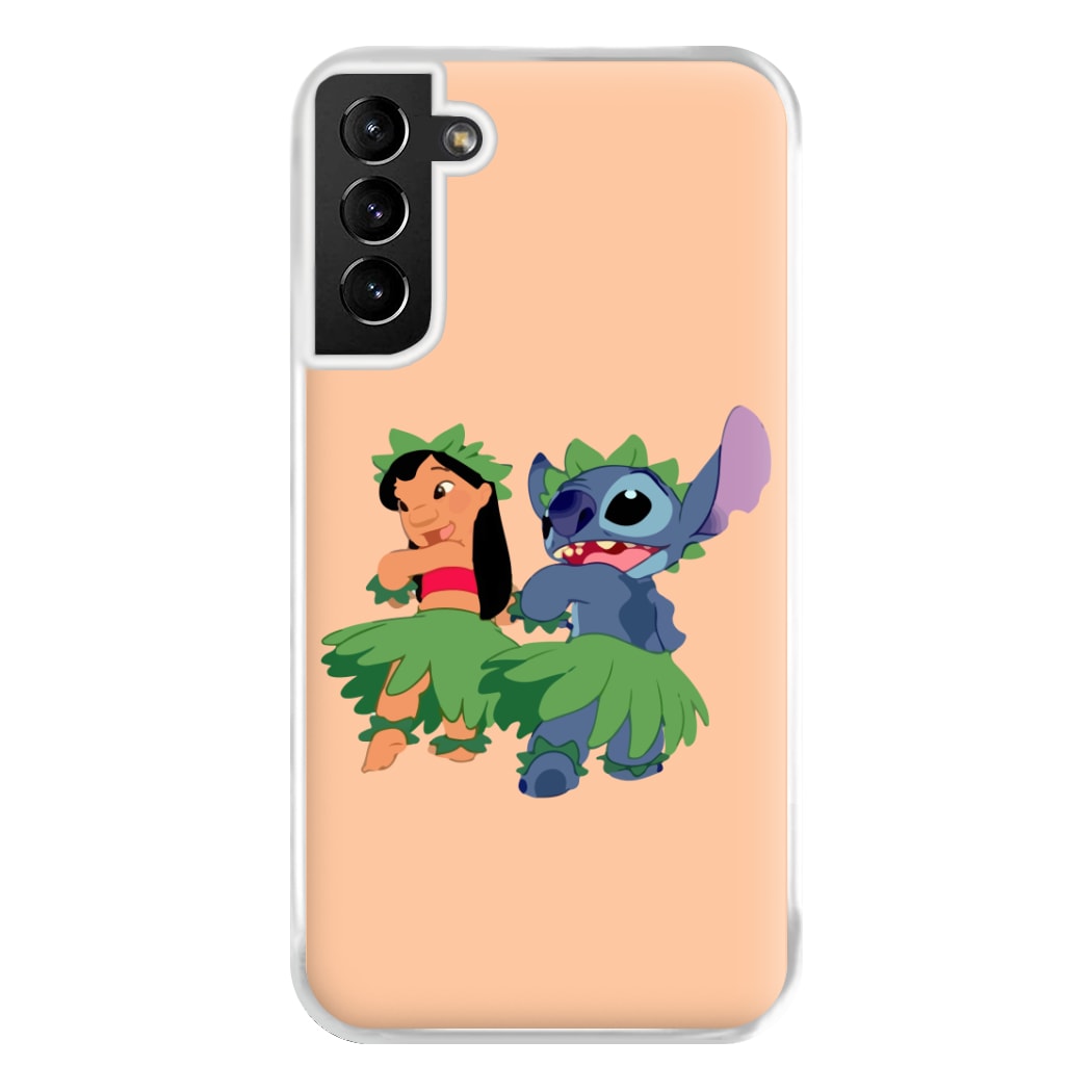 Lilo And Alien Blue Hoola Phone Case for Galaxy S21 Plus