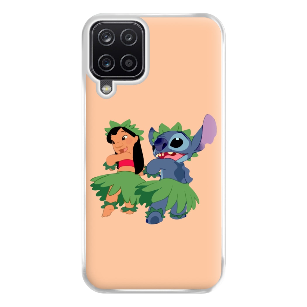 Lilo And Alien Blue Hoola Phone Case for Galaxy A12