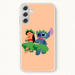 Lilo And Alien Blue Hoola Phone Case for Galaxy A37