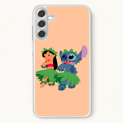 Lilo And Alien Blue Hoola Phone Case for Galaxy A37