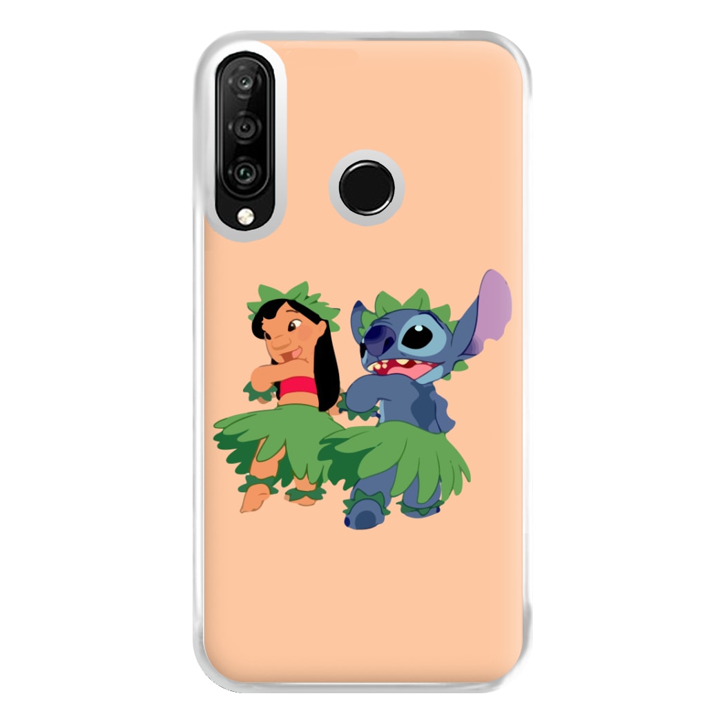 Lilo And Alien Blue Hoola Phone Case for Huawei P30 Lite