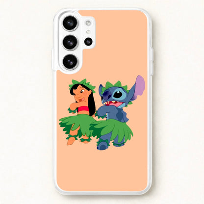 Lilo And Alien Blue Hoola Phone Case for Galaxy S26 Ultra
