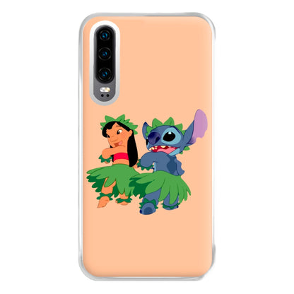 Lilo And Alien Blue Hoola Phone Case for Huawei P30