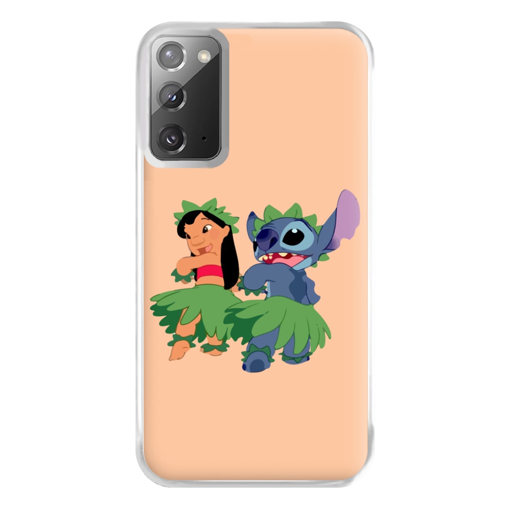 Lilo And Alien Blue Hoola Phone Case for Galaxy Note 20 Ultra