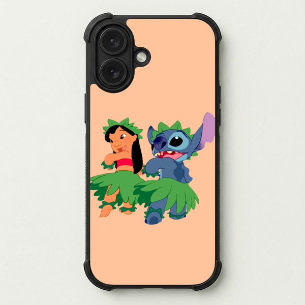 Lilo And Alien Blue Hoola Phone Case — Bumper case