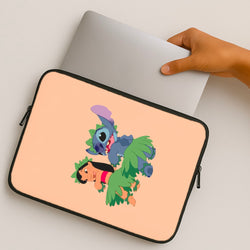 Lilo And Alien Blue Hoola MacBook Case
