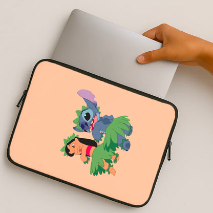 Lilo And Alien Blue Hoola MacBook Case