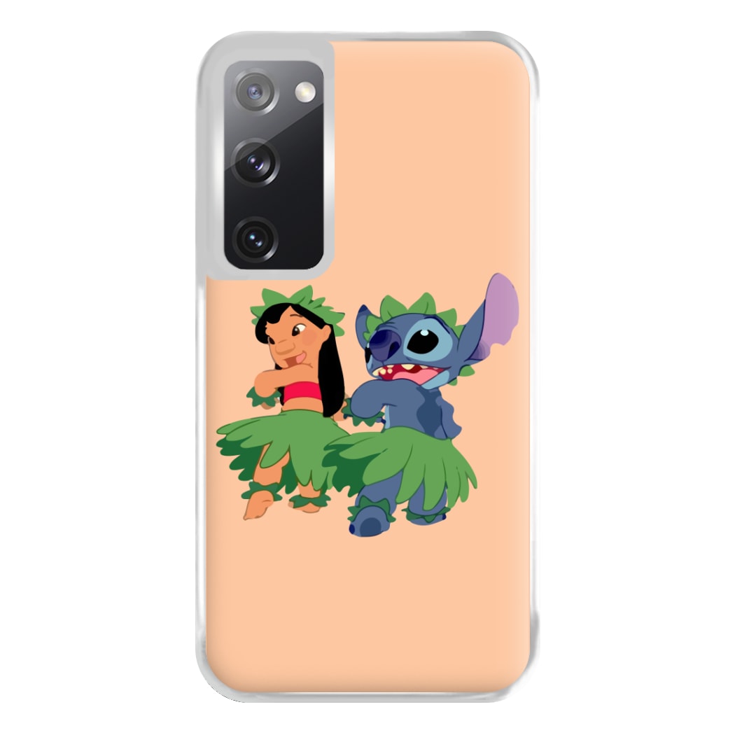 Lilo And Alien Blue Hoola Phone Case for Galaxy S20FE