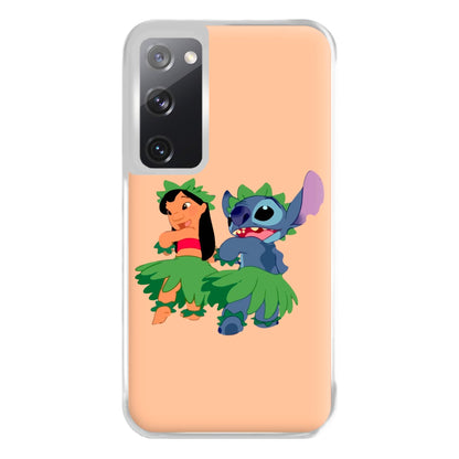 Lilo And Alien Blue Hoola Phone Case for Galaxy S20FE