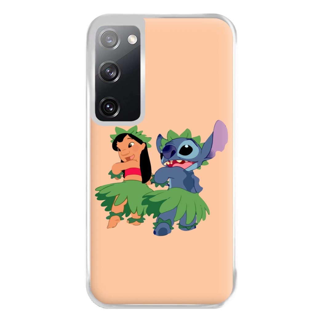 Lilo And Alien Blue Hoola Phone Case for Galaxy S20