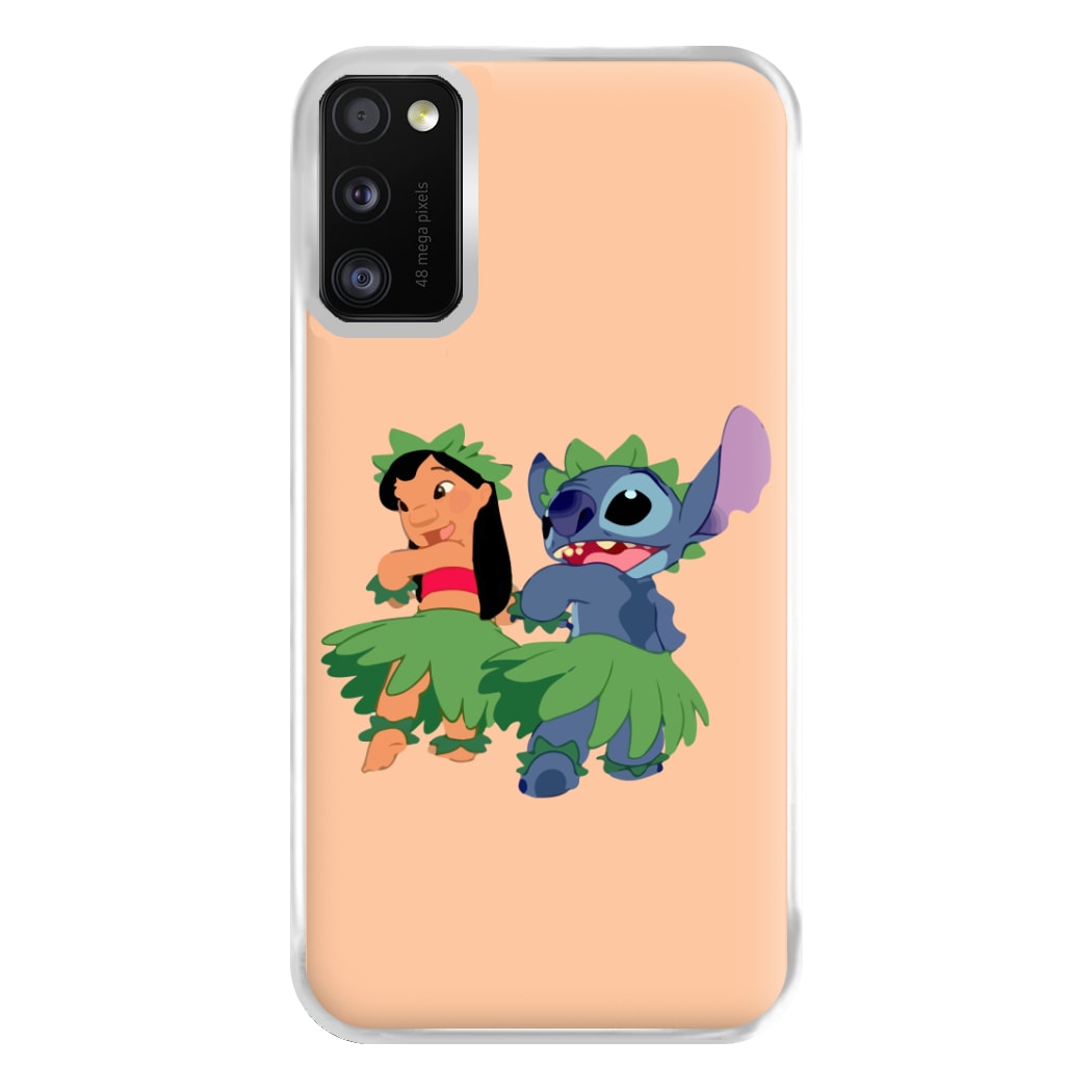 Lilo And Alien Blue Hoola Phone Case for Galaxy A41