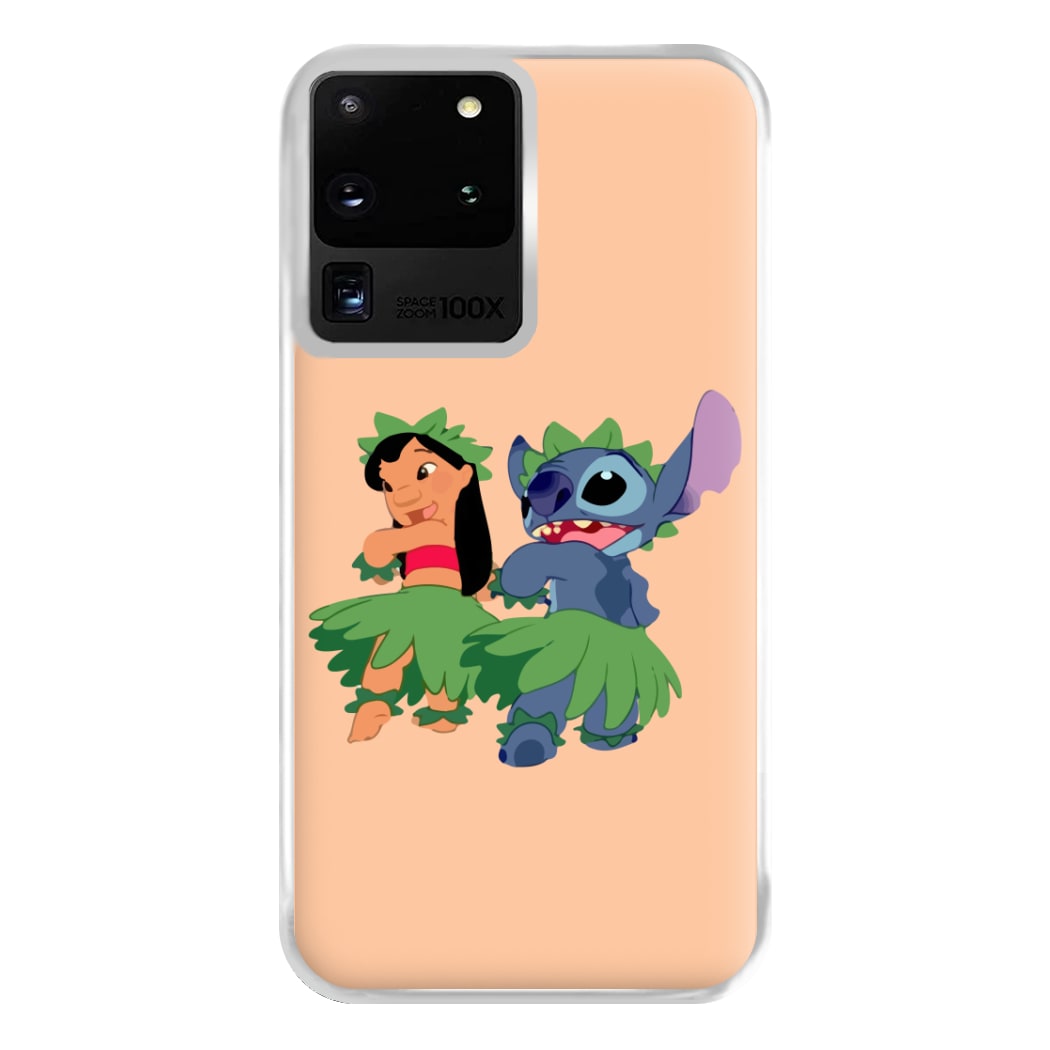 Lilo And Alien Blue Hoola Phone Case for Galaxy S20 Ultra