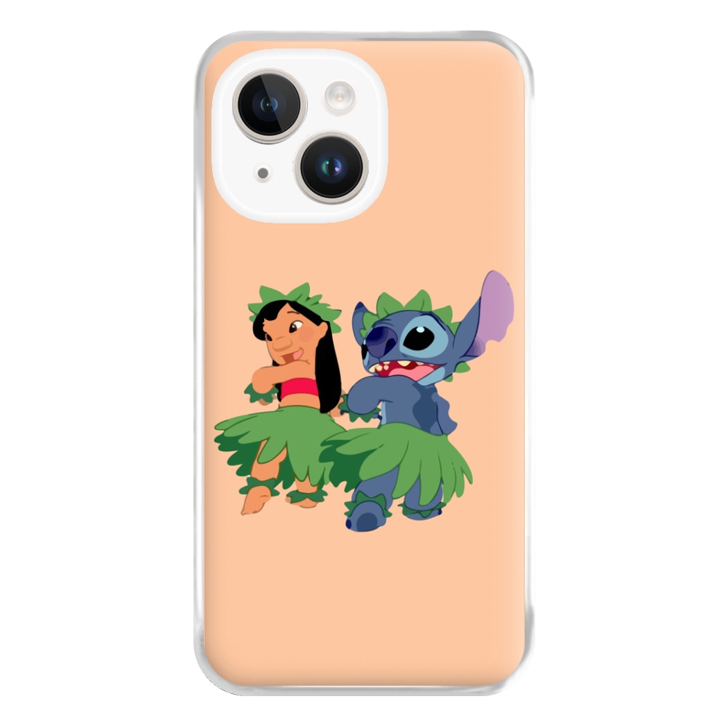 Lilo And Alien Blue Hoola Phone Case for iPhone 14 Plus