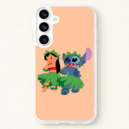 Lilo And Alien Blue Hoola Phone Case for Galaxy S26