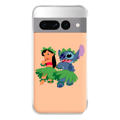 Lilo And Alien Blue Hoola Phone Case for Google Pixel 7 Pro