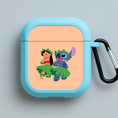 Lilo And Alien Blue Hoola Blue AirPods Case