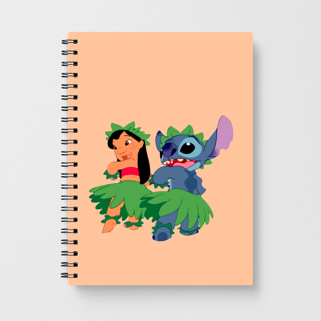 Lelo And Stitch Hoola - Disney Notebook