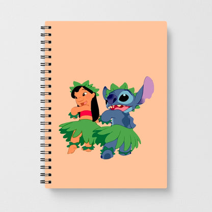 Lelo And Stitch Hoola - Disney Notebook