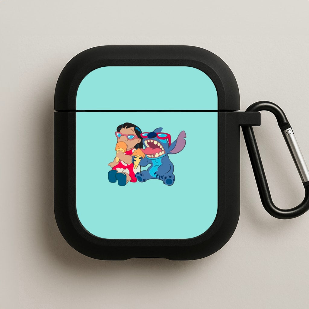 Ice Cream Alien Blue AirPods Case