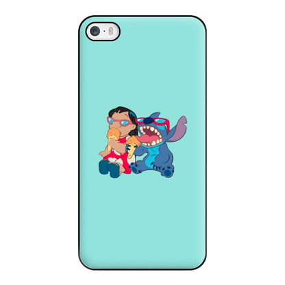 Ice Cream Alien Blue Phone Case for iPhone 5 / 5s / SE 2016