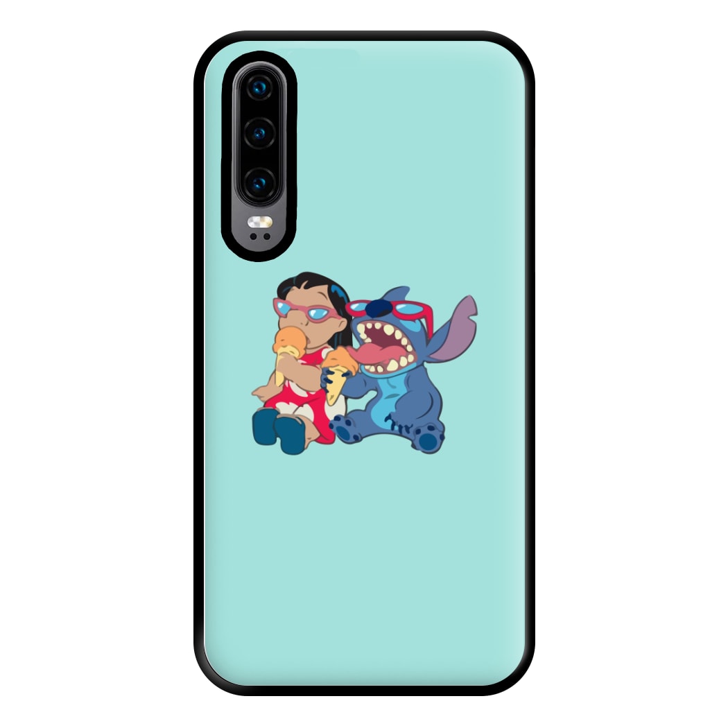 Ice Cream Alien Blue Phone Case for Huawei P30