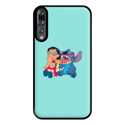 Ice Cream Alien Blue Phone Case for Huawei P20 Pro