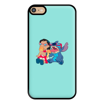 Ice Cream Alien Blue Phone Case for iPhone 6 Plus / 7 Plus / 8 Plus