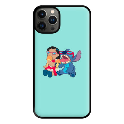 Ice Cream Alien Blue Phone Case for iPhone 13