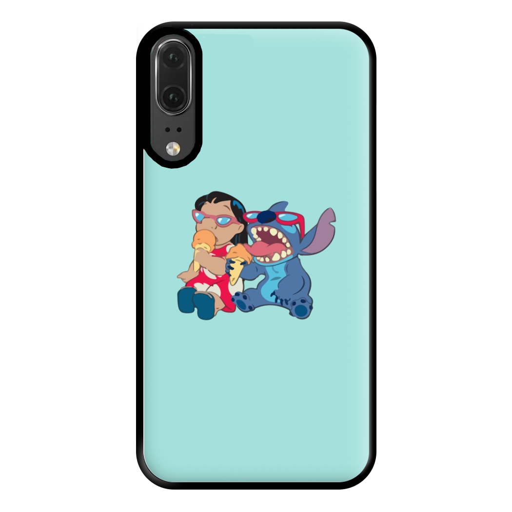 Ice Cream Alien Blue Phone Case for Huawei P20