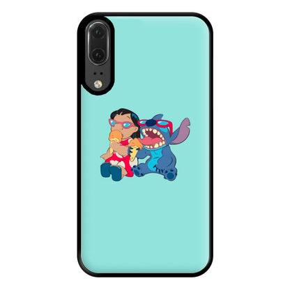 Ice Cream Alien Blue Phone Case for Huawei P20