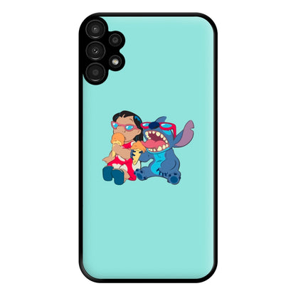 Ice Cream Alien Blue Phone Case for Galaxy A13