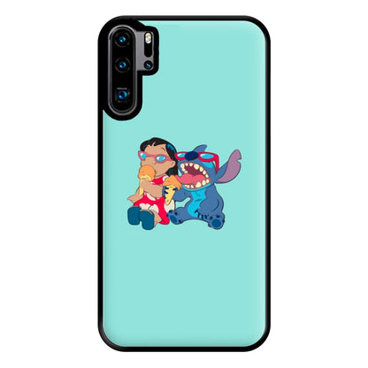 Ice Cream Alien Blue Phone Case for Huawei P30 Pro