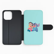 Ice Cream Alien Blue Flip / Wallet Phone Case 2