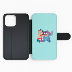 Ice Cream Alien Blue Flip Phone Case