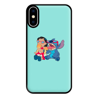 Ice Cream Alien Blue Phone Case for iPhone XS Max