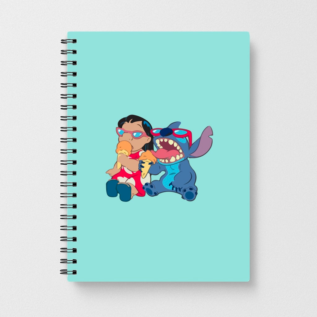 Ice Cream Stitch - Disney Notebook