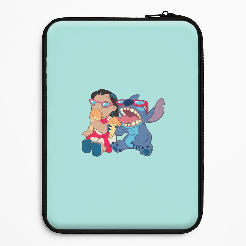 Ice Cream Alien Blue Universal Laptop Sleeve