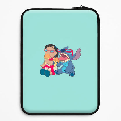 Ice Cream Alien Blue Universal Laptop Sleeve