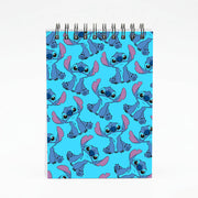 Cute Alien Blue Pattern Notebook 4