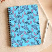 Cute Alien Blue Pattern Notebook 3